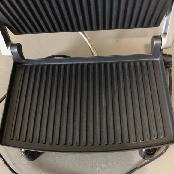 Cuisinart Griddler Panini & Sandwich Press GR-1 Tested Works Stainless Steel - Picture 2 of 9